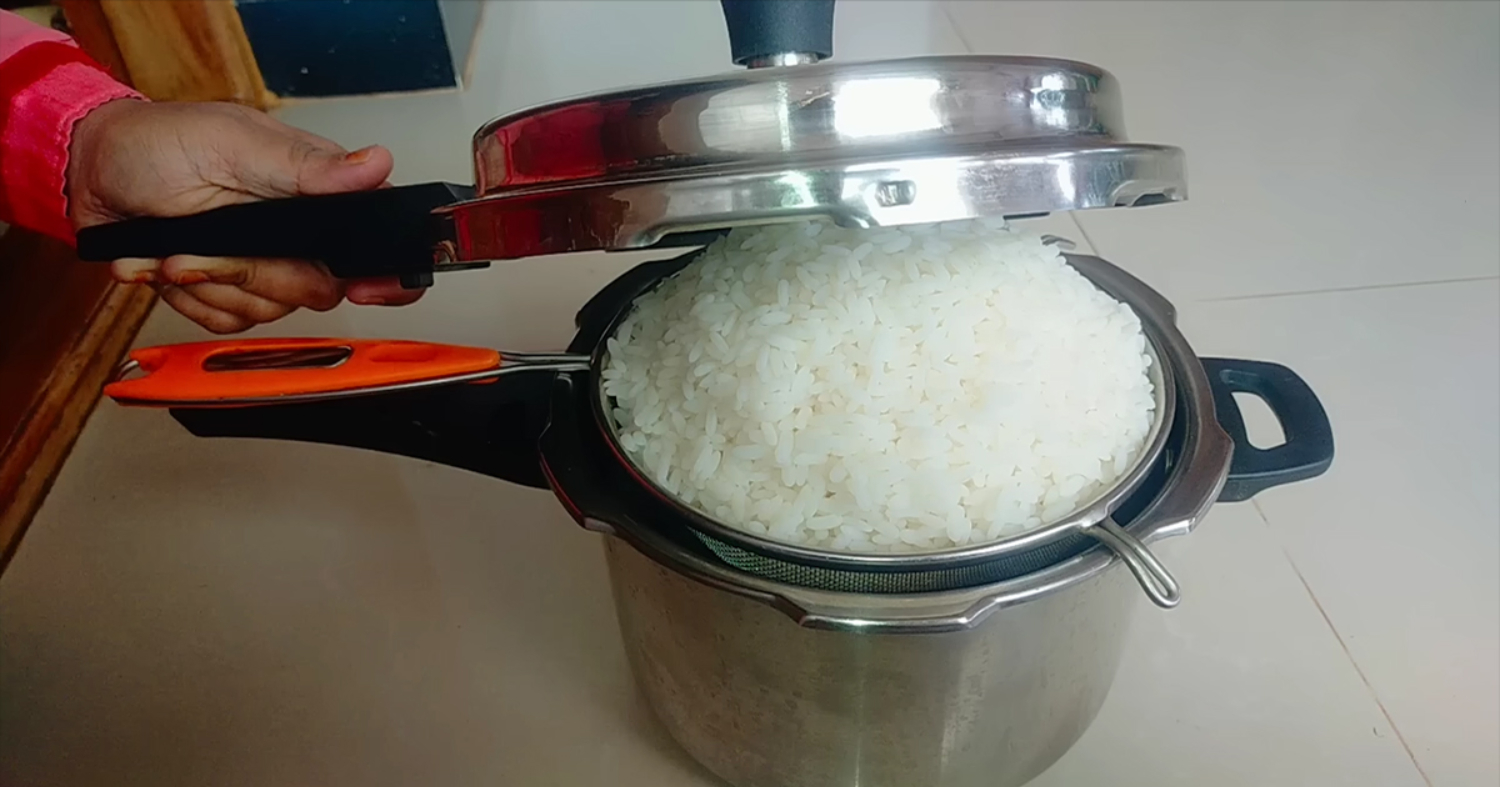 Rice In Pressure Cooker