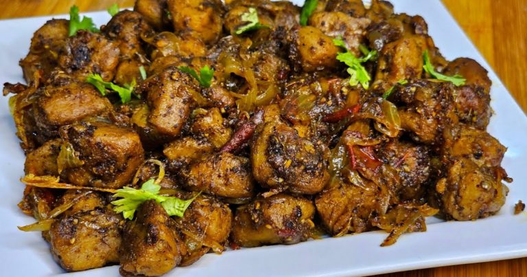 Soya Bean Chunks Fry Recipe