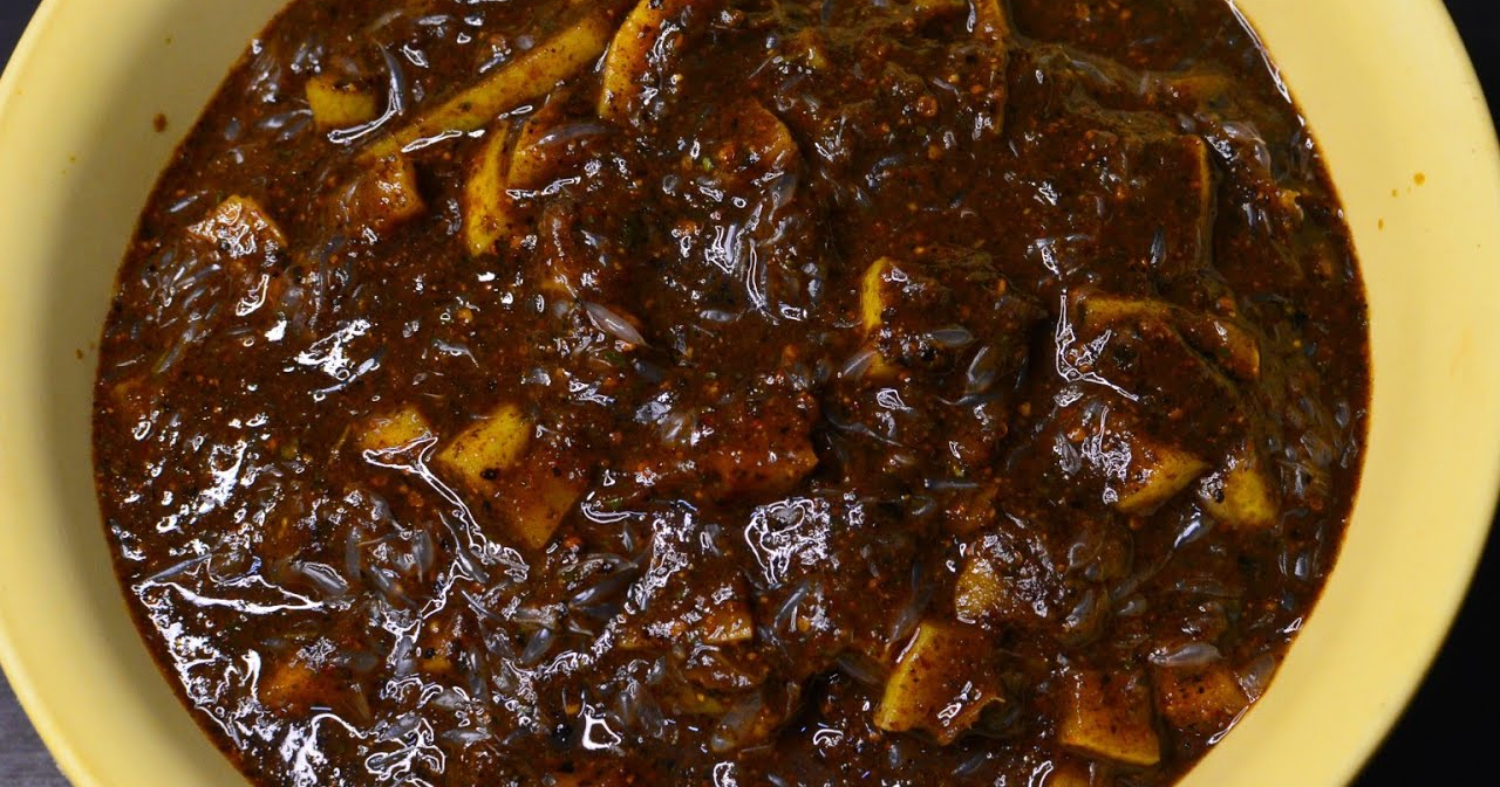 Black Lemon Pickle Curry Recipe