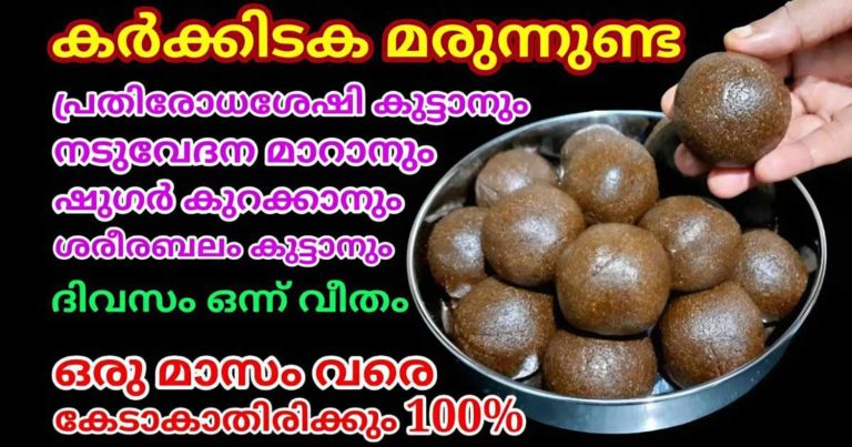 Karkadakam Special Marunnunda Recipe