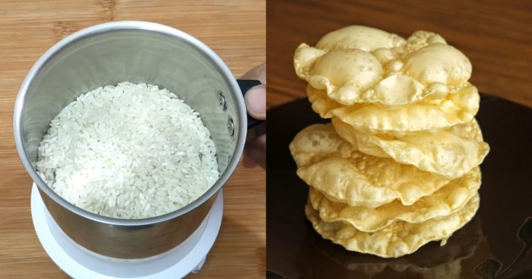 Kerala Style Pappadam Making Easy Tip