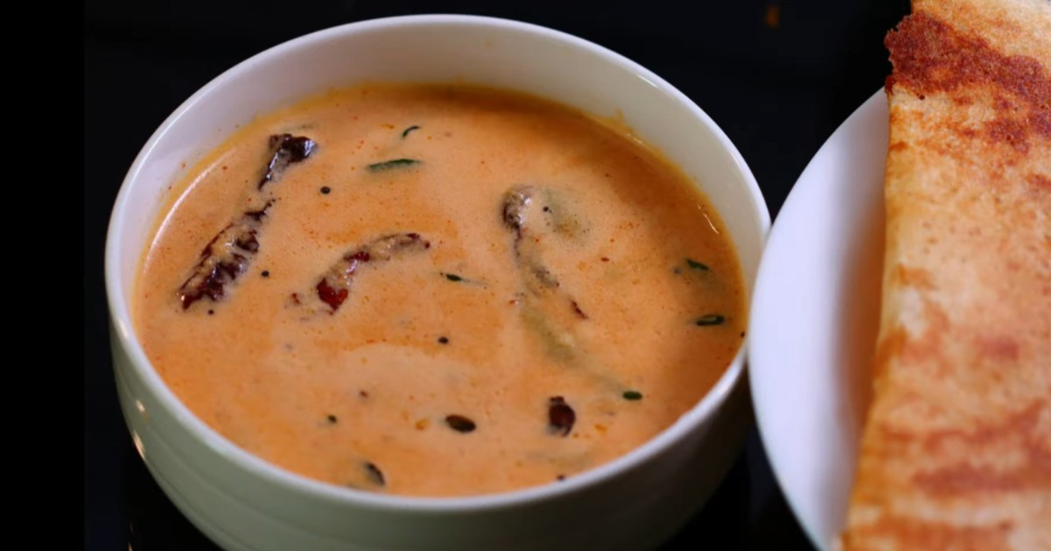 Red Coconut Chutney Recipe