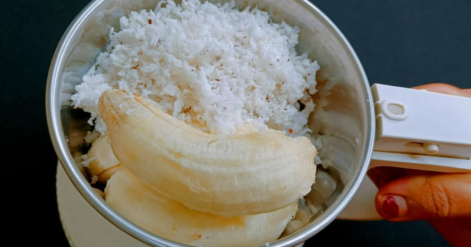 Tasty Coconut Banana Snack Recipe