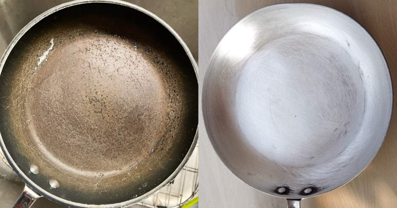 Nonstick Pan Easy Reuse Idea