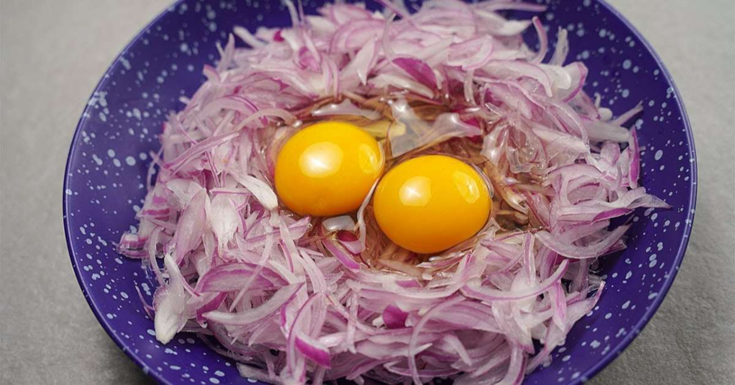 Tasty Egg Onion Snack Recipe