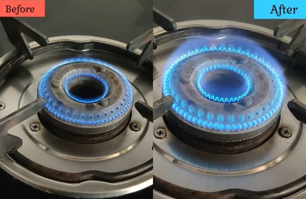 How To Repair Gas Stove Low Flame 2