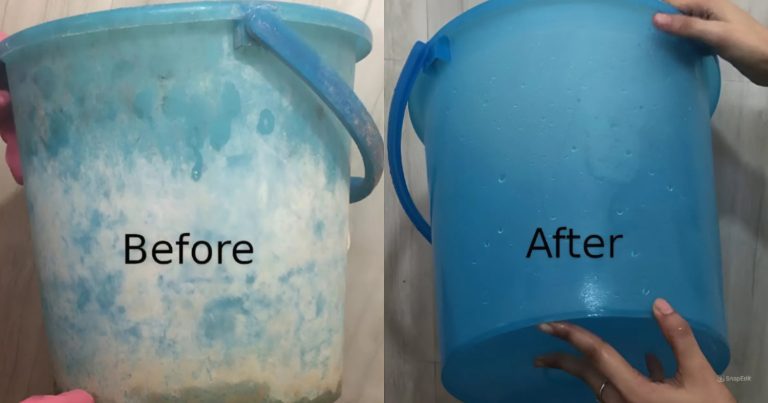 Bucket Cleaning Easy Tip