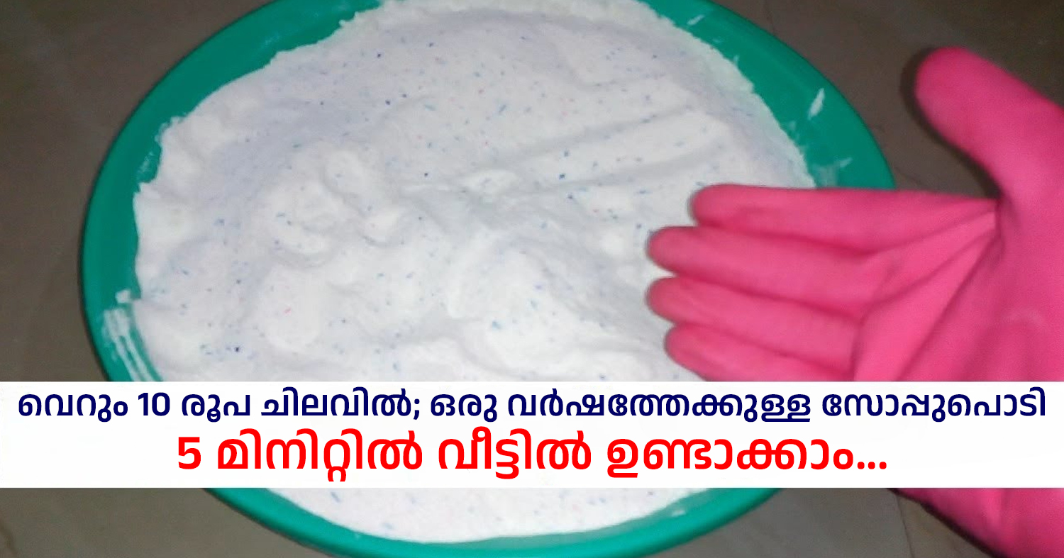 How To Make Detergent Powder At Home