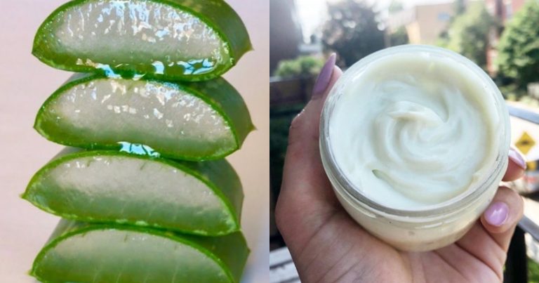 Home Made Aloe Vera Cream