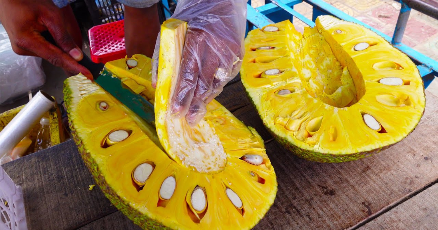 Jack Fruit Cutting Simple Trick