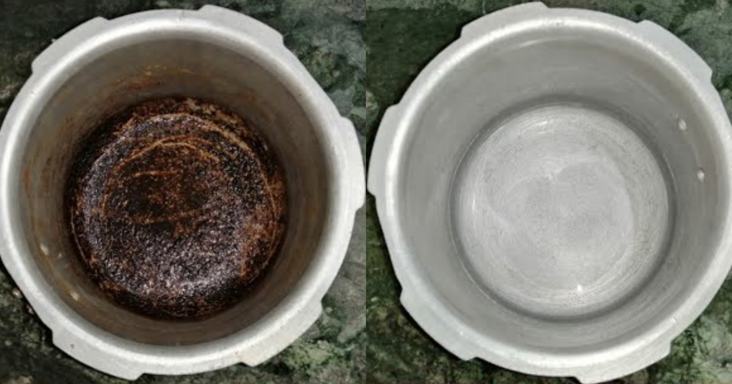 How to Clean Stained Pressure Cooker