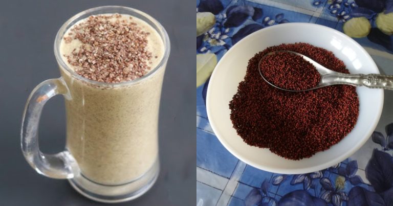 Ragi Healthy Drink Recipe For Weight Loss