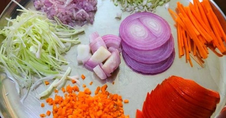 Vegetables Cutting Easy Tip