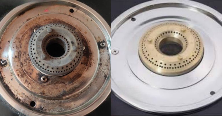 Gas Burner Cleaning Trick