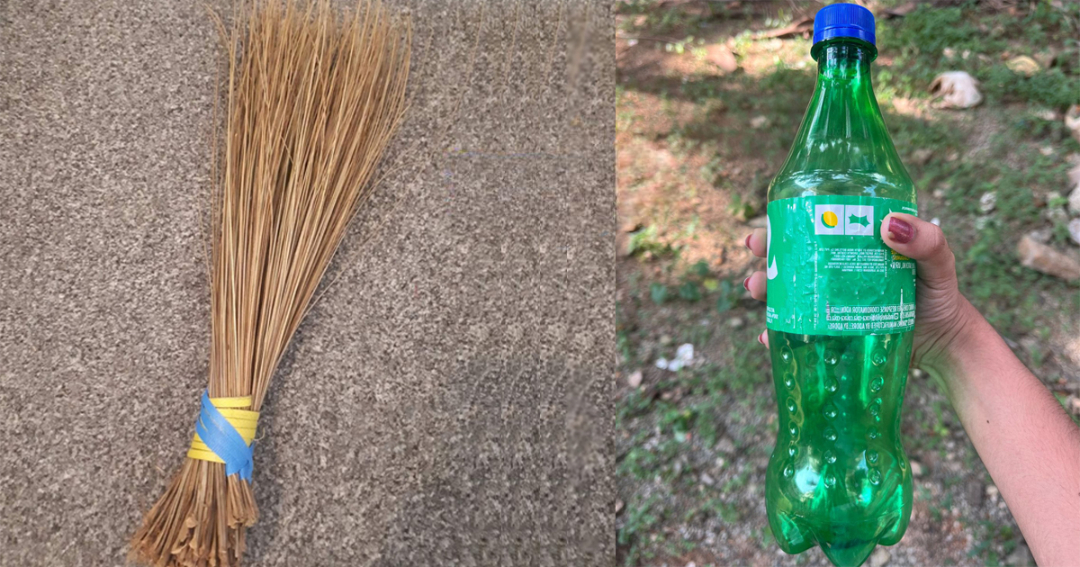 Dried Leaves Cleaning Easy Trick