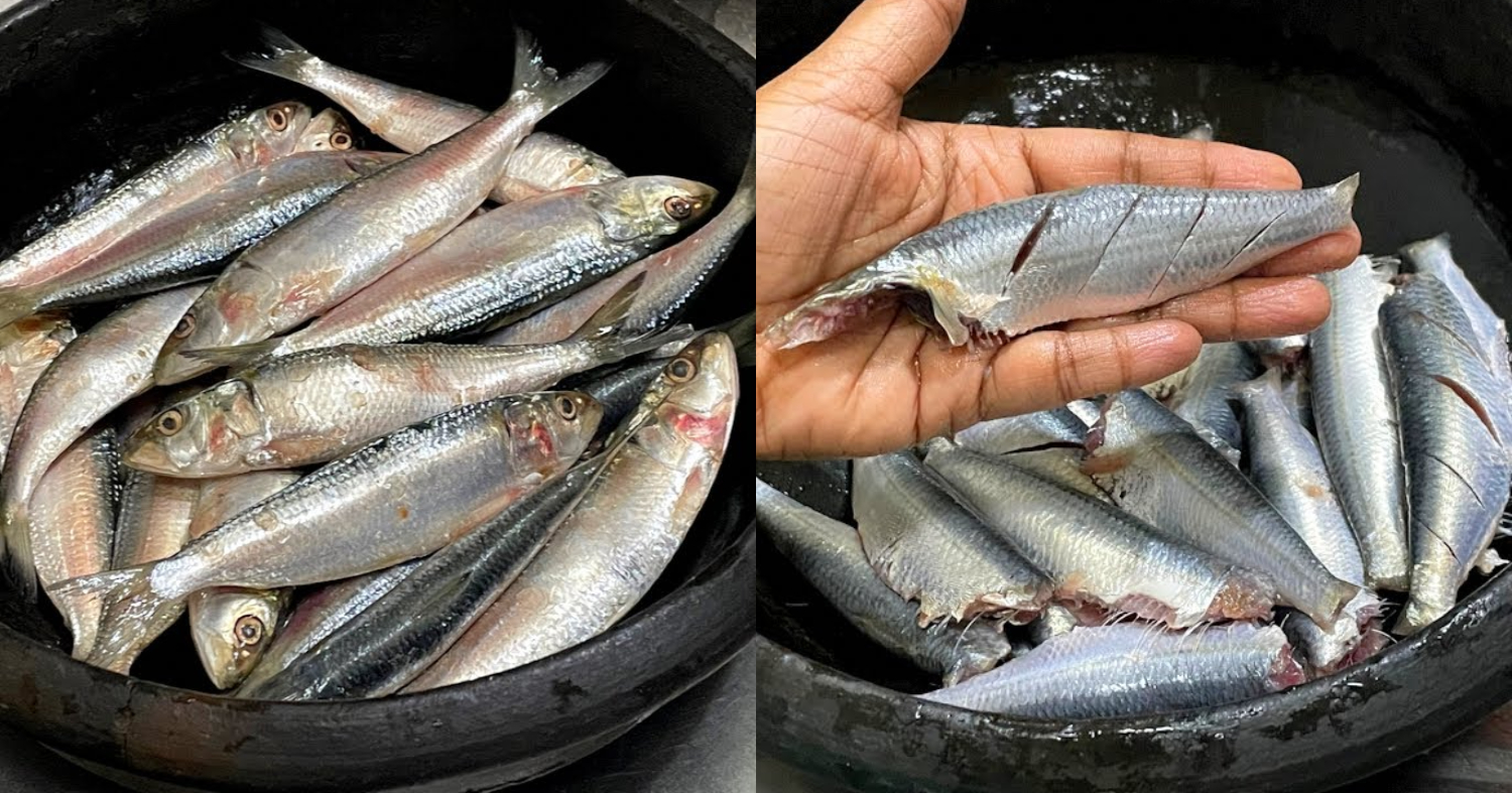 Easy Tip To Clean Sardine Fish