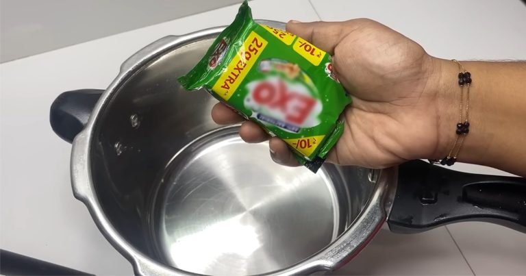 Soap In Cooker Tip