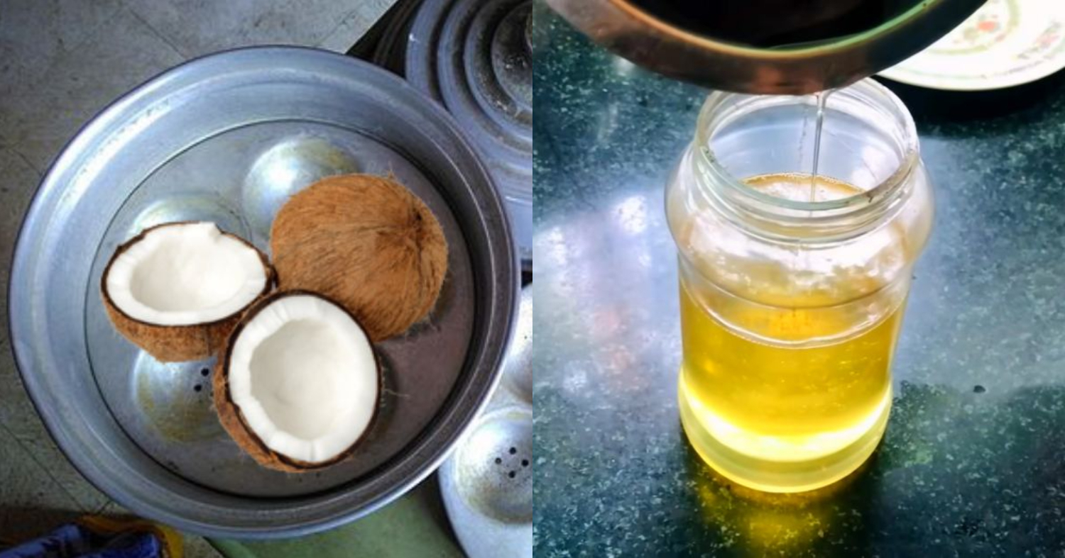 Coconut Oil Making Tip Using Iddli Pot