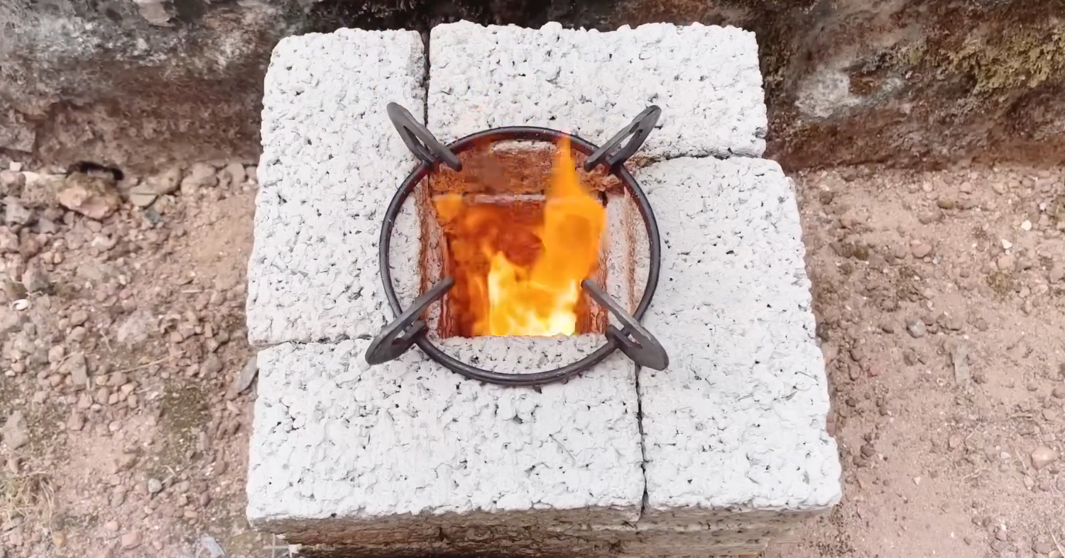 Cooking Stove Making At Home