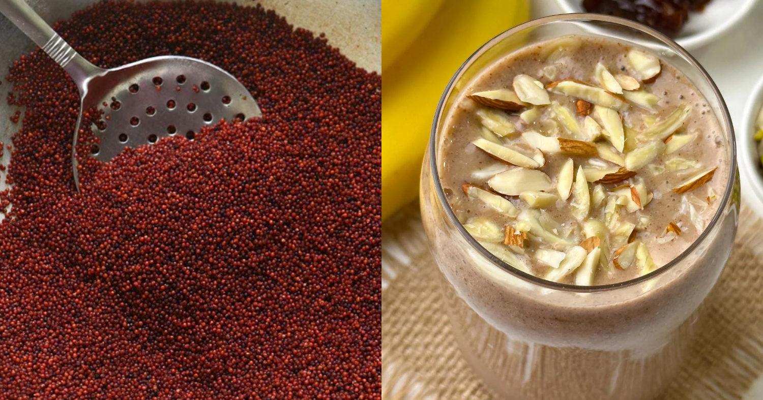 Healthy Breakfast Drink Using Ragi