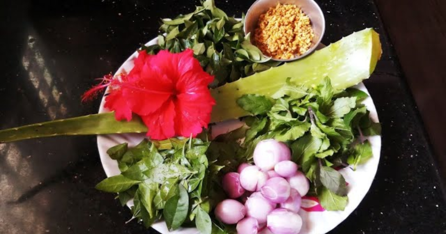 Herbal Hair Oil For Faster Hair Growth