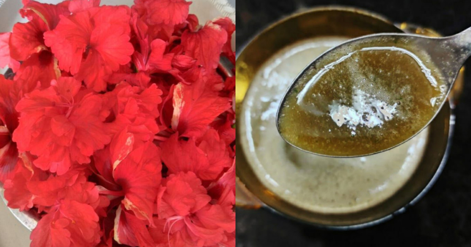 Chembarathi Thali For Faster Hair Growth Using