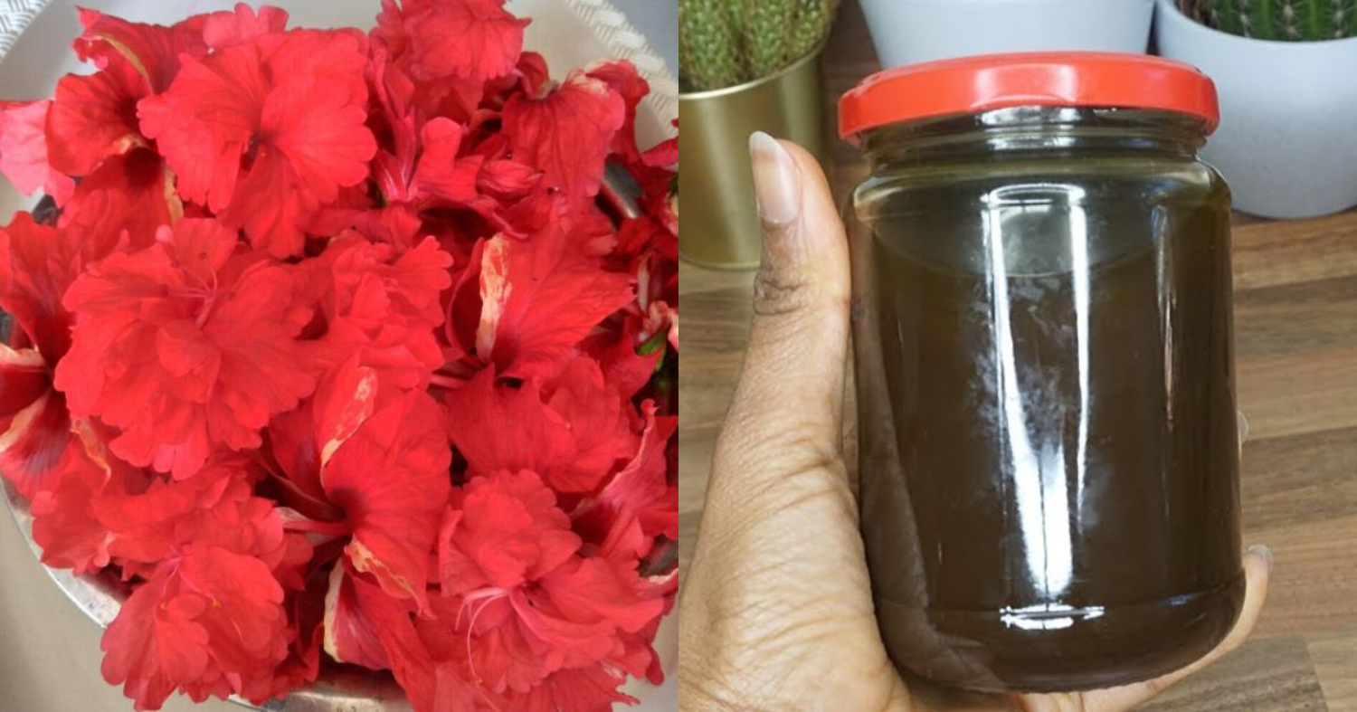 Grey Hair To Black By Using Hibiscus