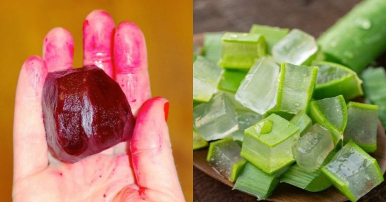 Natural Hair Dye Using Beetroot And Aloe Vera