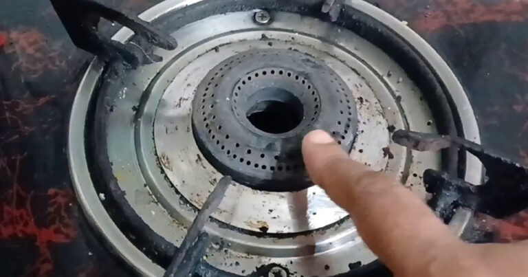 Gas Burner Cleaning Easy Tricks