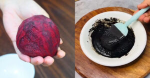 Natural Hair Dye Using Beetroot