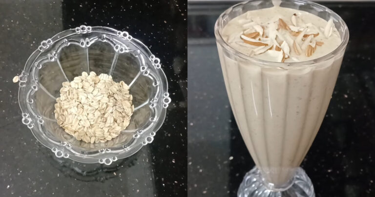 Oats Smoothie Recipe For Weight Loss