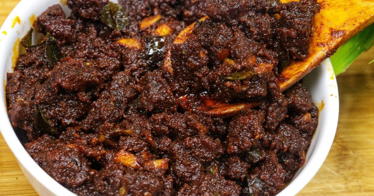 Kerala Style Beef Pickle Recipe