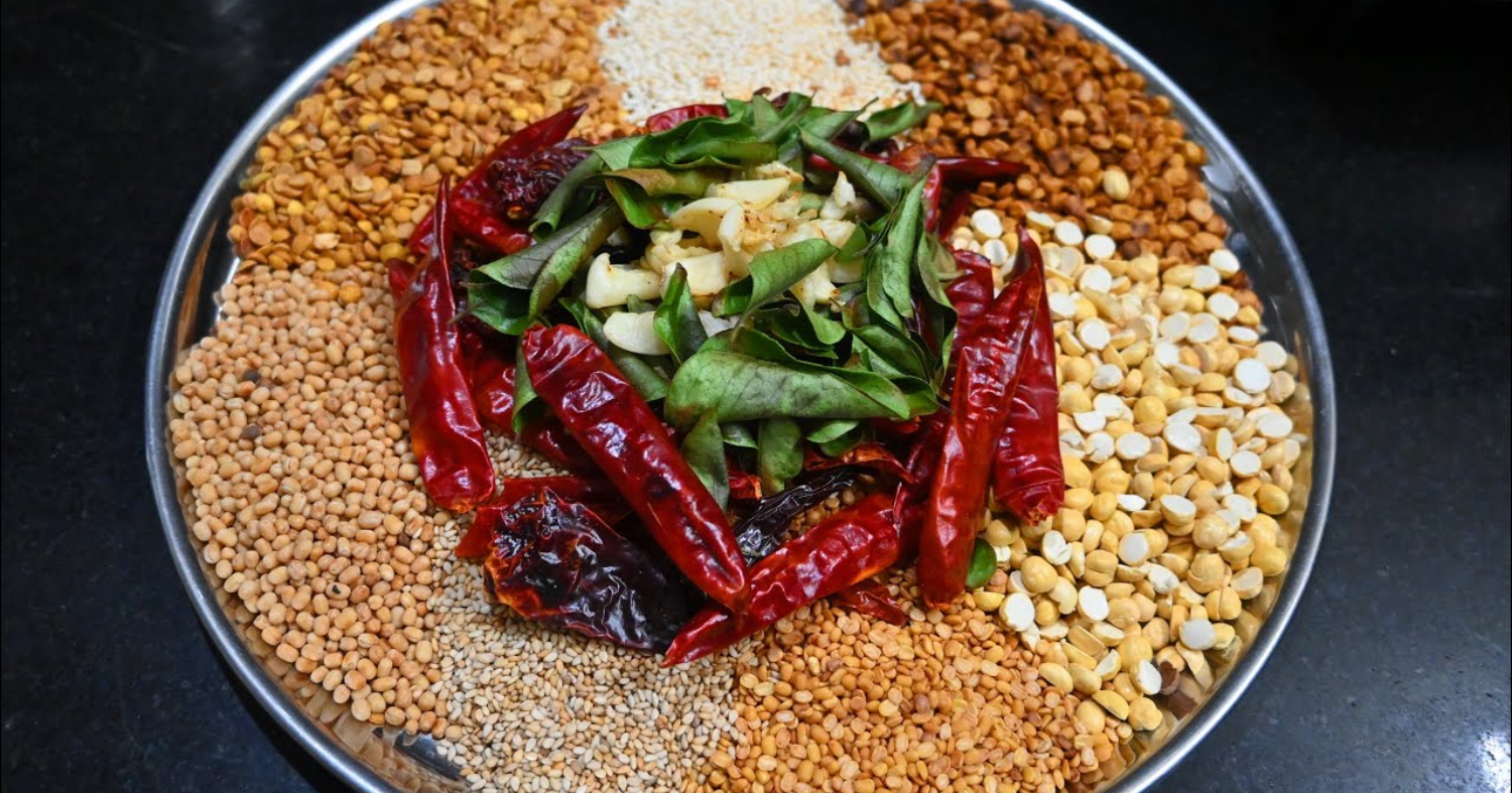 Kerala Style Dosa Idli Podi